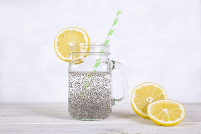 Go Vegan Chia Seeds for Weight Loss - 500gm | Omega 3 Best for Weight Loss (JAR PACK)