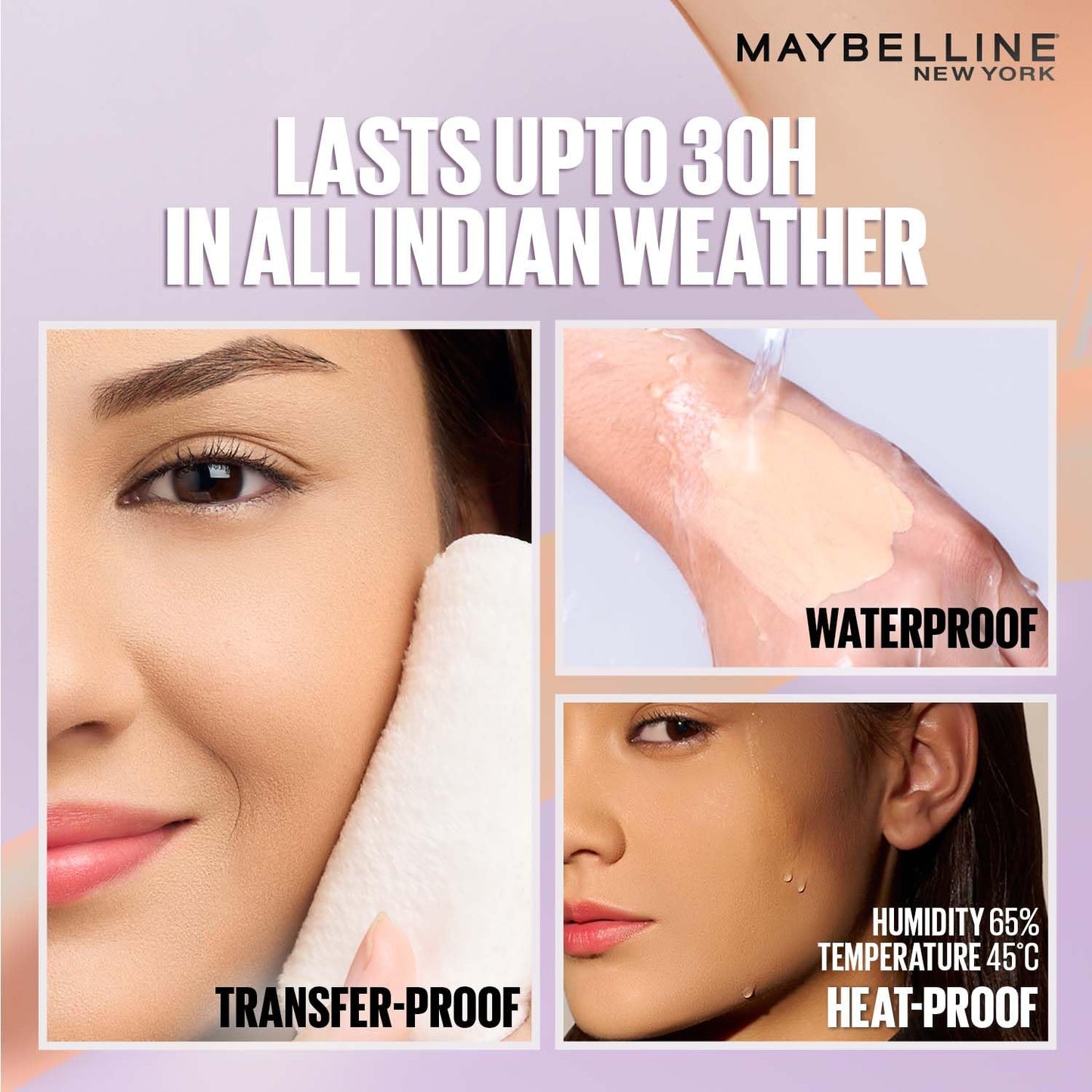 Maybelline New York Super Stay Lumi-Matte Foundation- 220, 30H Wear, Lightweight, Suitable for all Skin Types, Soft Glow, Buildable Coverage, 18ml