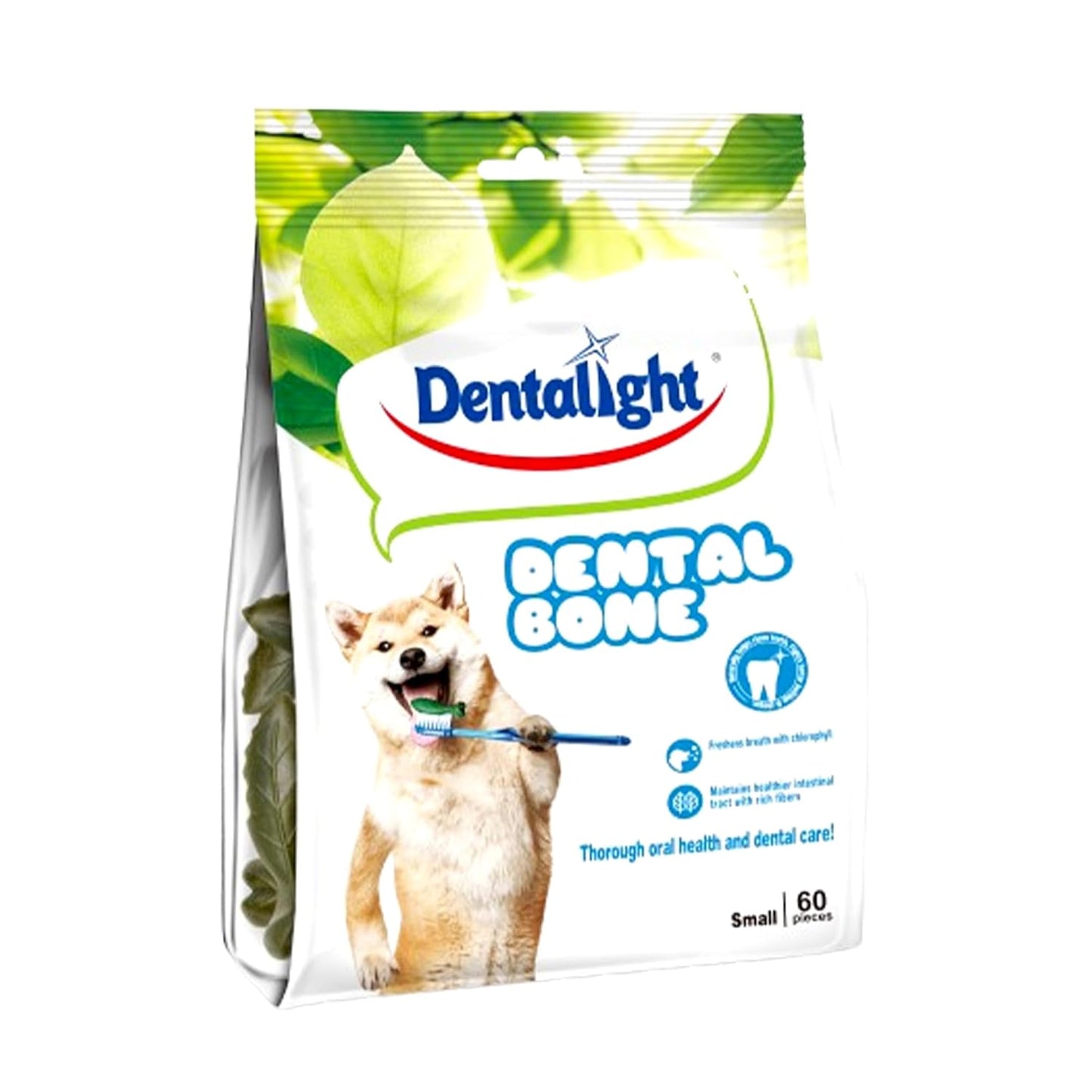 Gnawlers Dental Bone | Dog Treats | Small | 60 in 1 | by Dogsncats