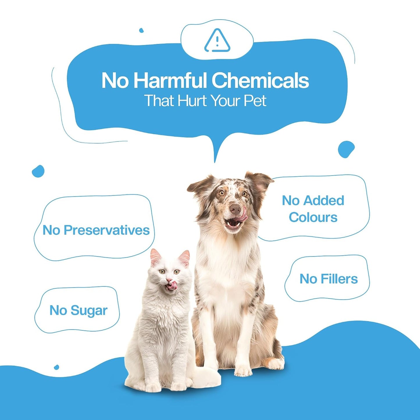 BLEP Chicken Jerky Treats Natural & Healthy Jerky Treat for Dogs & Cats, Dehydrated Chicken Breast, High Protein, HumanGrade, Best & Tasty Food for Fussy Dogs, Omega 3 & 6 Rich, 70g