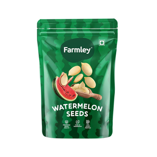 Farmley Watermelon Seeds I 100 g I Watermelon Seeds for Eating | Magaj Seeds I Tarbuj Beej | Rich in Protein | Potassium | Magnesium & Iron