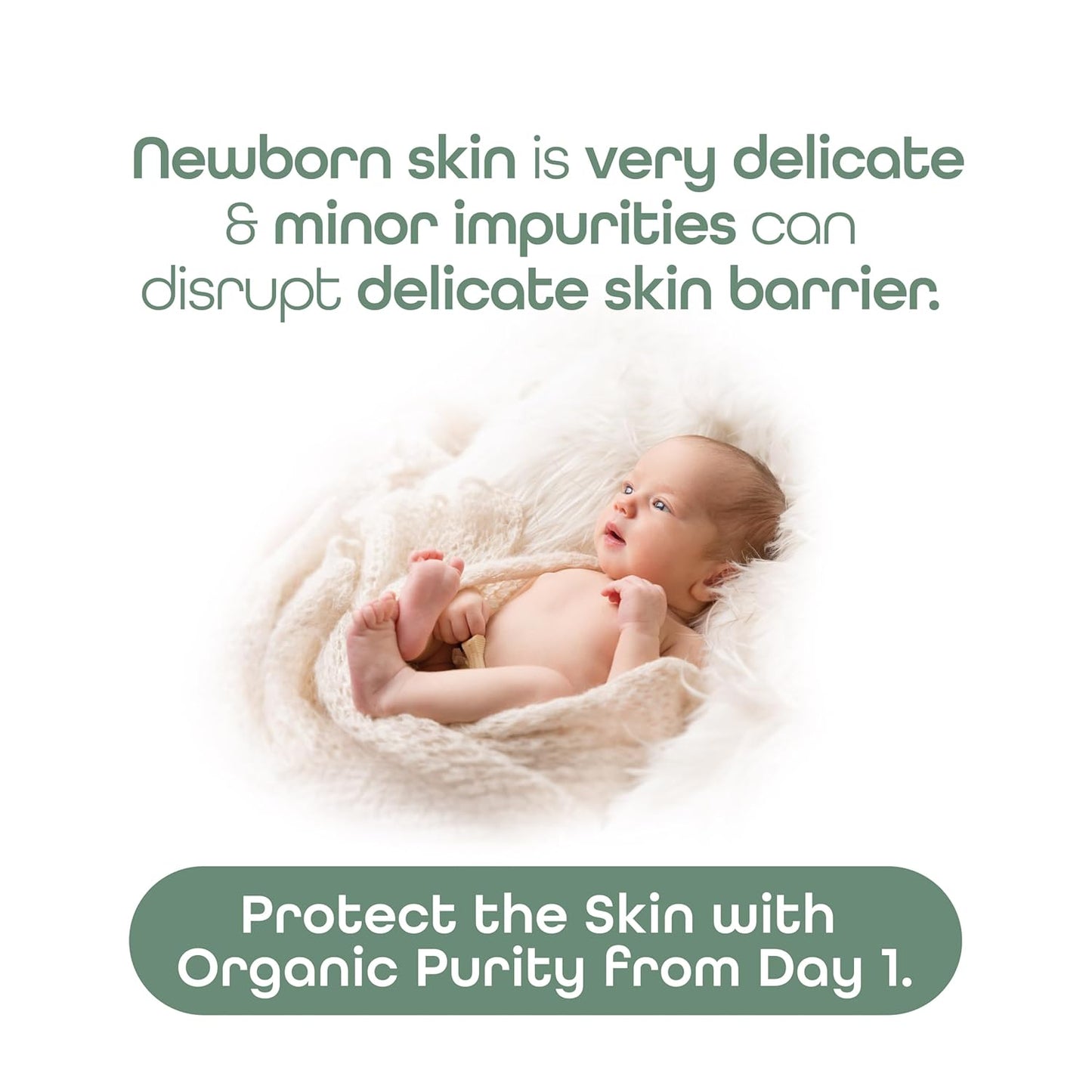 Himalaya Botanique Baby Bubble Bath 100 ml | Organic | Preserve Moisture Lock | No Tears | Dermatologically Tested | Helps Protect Skin Barrier | pH 5.5 | Hypoallergenic |No Added Fragrance