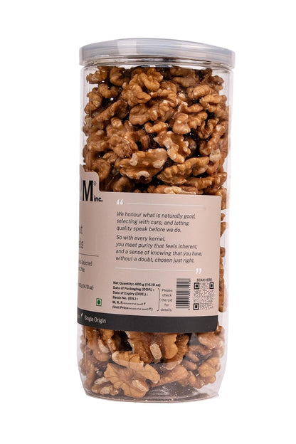 Lagom Walnut Kernels 400g | Premium Chile Walnuts (Without Shell) | Crunchy, Naturally Nutty | No Added Preservatives | Vegan, Gluten Free, Non-GMO