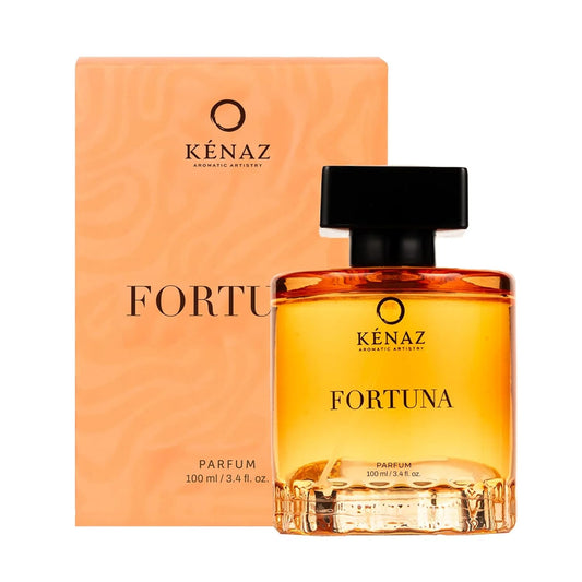 KENAZ Fortuna Long Lasting Perfume For Men & Women 100ML | Dubai Crafted | Floral Fruity With Orange Blossom & Patchouli | Unisex Parfum | 20% Fragrance Oil