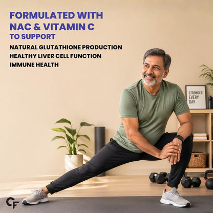 Carbamide Forte Milk Thistle Tablets | Liver Detox Supplement with NAC, Dandelion & Vitamin C | NAC Supplement to support Liver Health & Digestion - 60 tablets