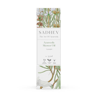 Sadhev Lavender Shower Oil - 75ml