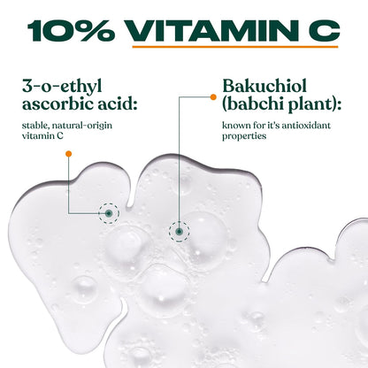 The Body Shop Vitamin C Glow Revealing Serum - For Dull & Tired Skin, 30 ML - For Dull, Tired Skin |Helps Tackle The Look Of Uneven Skin Tone | Radiance Revealing