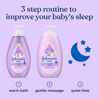 Johnson's Baby Bedtime Lotion With Naturalcalm Essences, 27.1 Fl. Oz