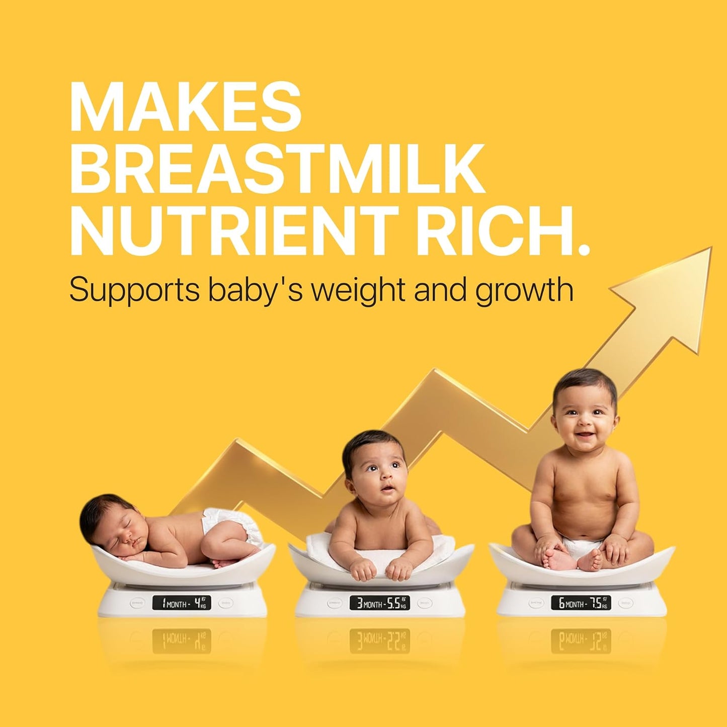 LactoGold™ Lactation Granules | Not Just More But Better BreastMilk | 4X Shatavari, Moringa, Curcumin & Piperine | 300g | Pack of 1 |
