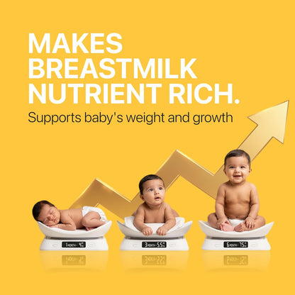 LactoGold™ Lactation Granules | Not Just More But Better BreastMilk | 4X Shatavari, Moringa, Curcumin & Piperine | 300g | Pack of 1 |