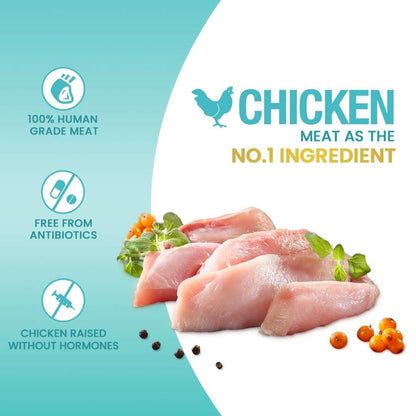 JerHigh Mini Burger Stick Adult Dog Food, Chicken Flavor 100g