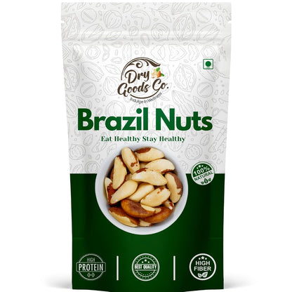 DRY GOODS CO. Brazil Nuts 200g Premium Raw Jumbo Nuts | Brazilian Nuts