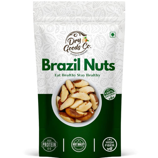 DRY GOODS CO. Brazil Nuts 200g Premium Raw Jumbo Nuts | Brazilian Nuts