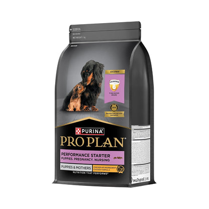 Purina Pro Plan Performance Starter for Puppies & Mothers, 1kg Pack | With Chicken, High Protein, Supports Puppies & Mothers, Muscle Recovery, Complete Nutrition