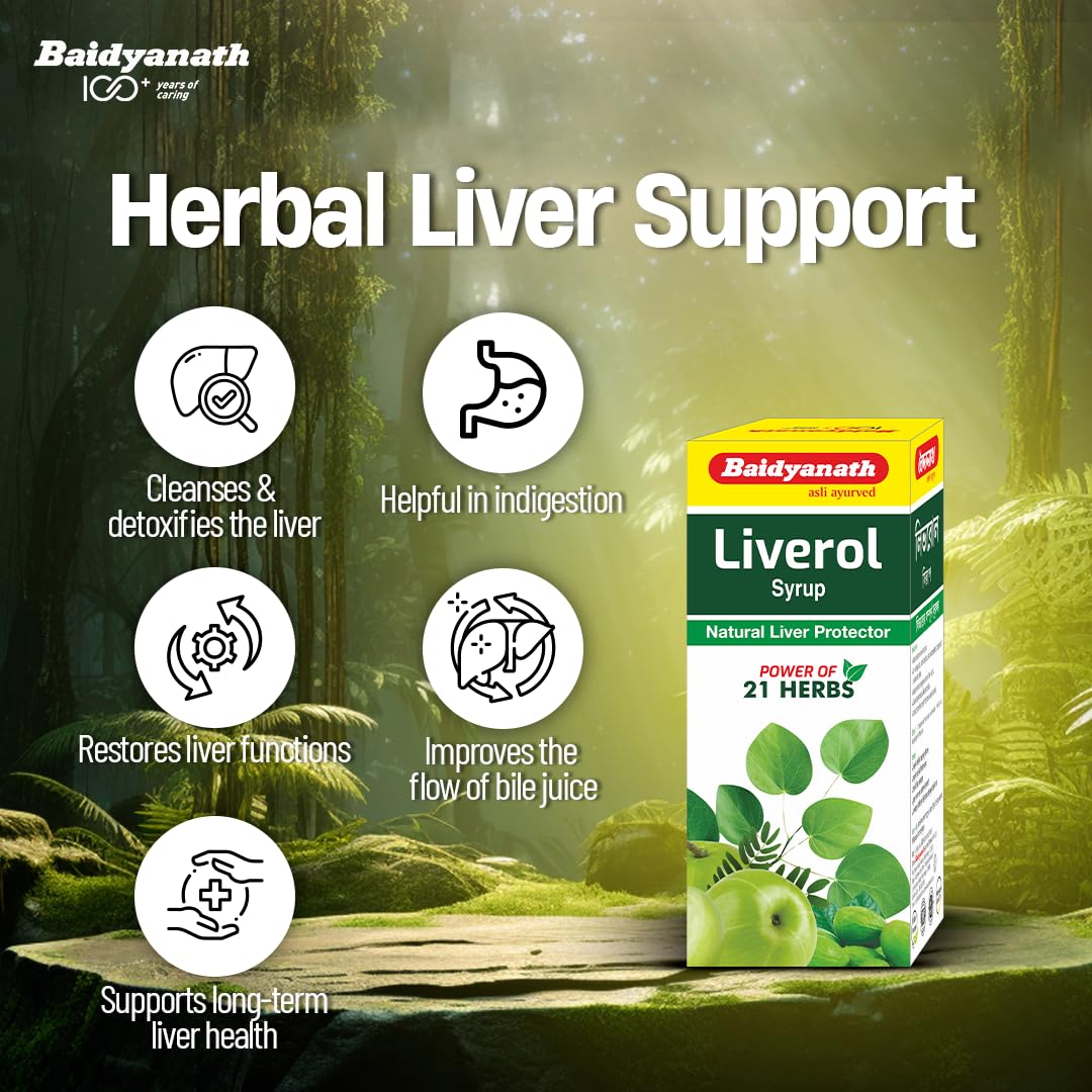 Baidyanath Liverole Syrup - 450 ml