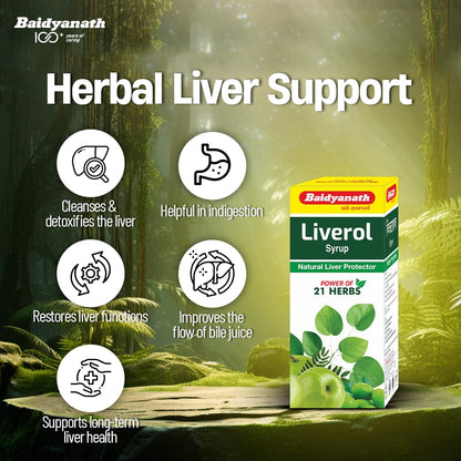 Baidyanath Liverole Syrup - 450 ml