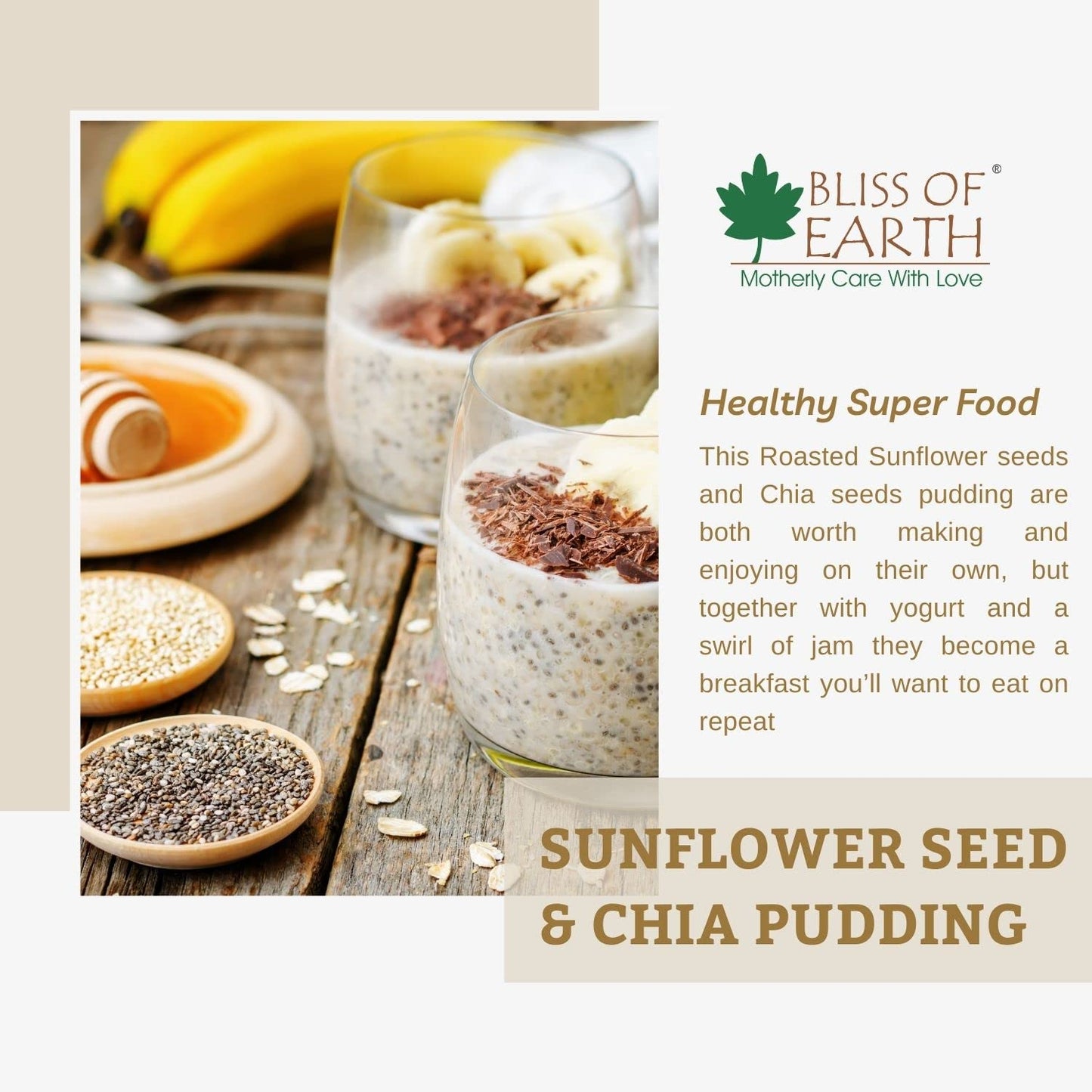 Bliss of Earth Dehulled Sunflower Seeds 500gm For Eating & Weight Loss, Naturally Organic Superfood