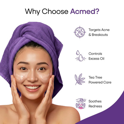 Acmed Pimple Care Face Wash for Acne Prone Skin (200grams) : Pack of 01