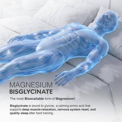 MuscleBlaze Magnesium Matrix, 60 Tablets 440mg Elemental Magnesium | Supports Performance, Recovery & Sleep