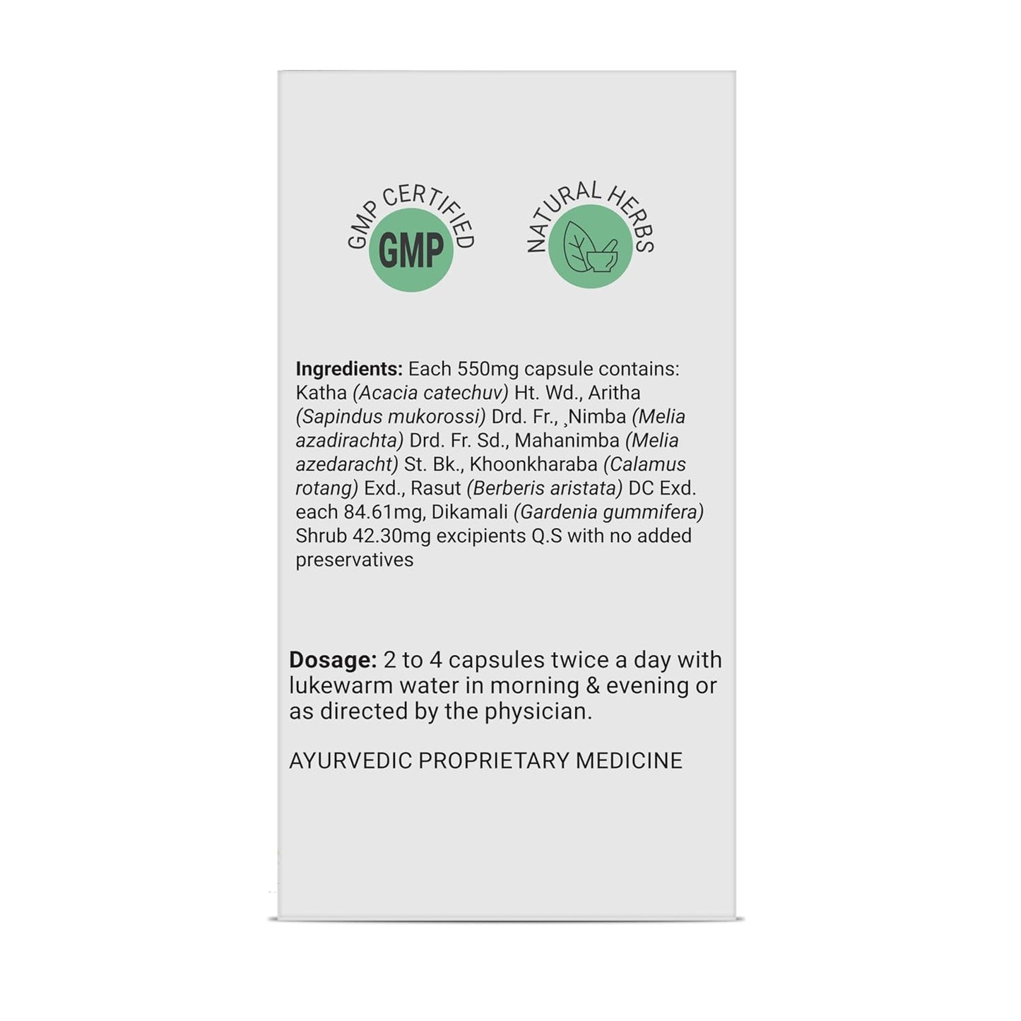 Krishna's Pilosolv Capsules | Herbal & Natural Formula for Digestion | Ayurvedic Supplement - 60 Caps