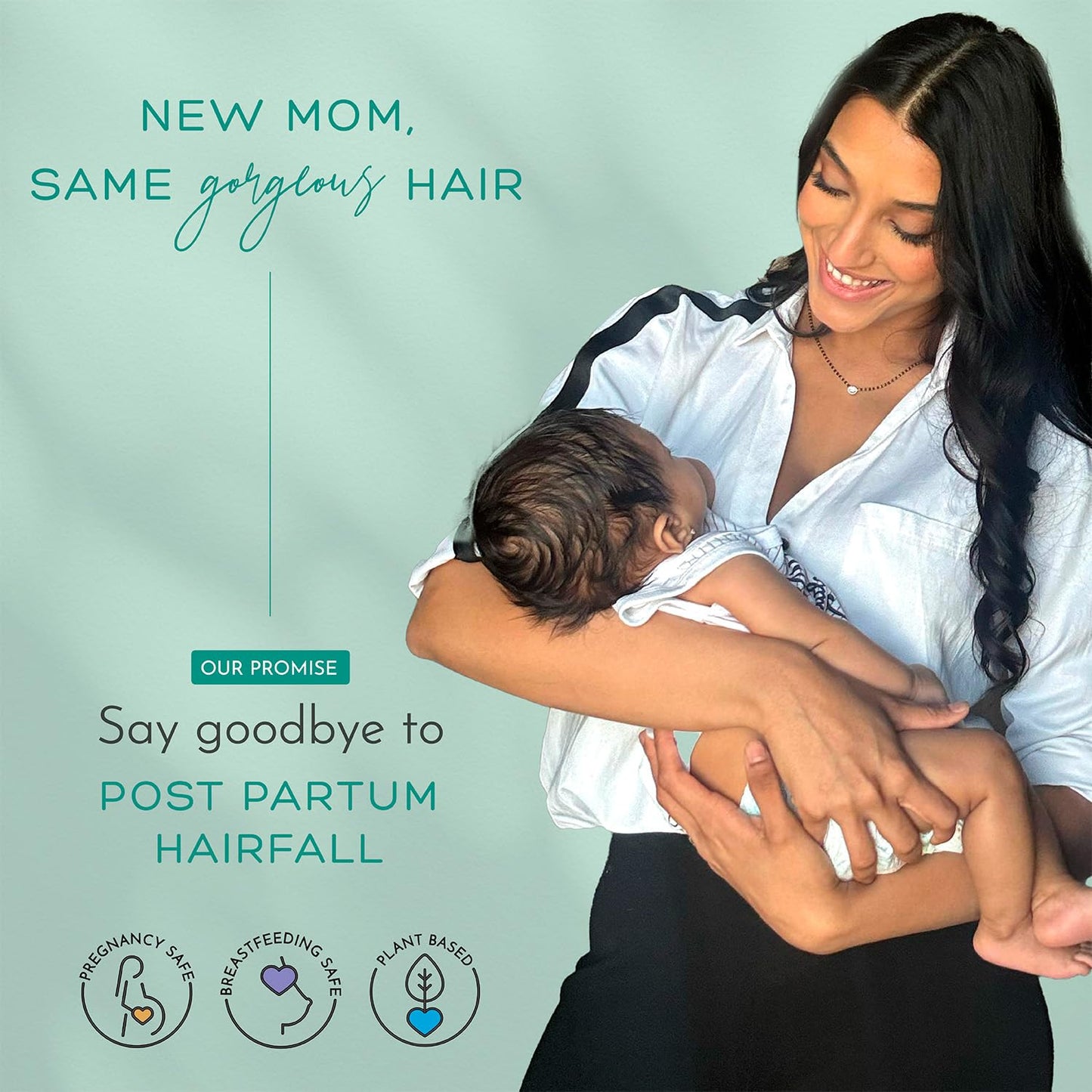 Orimii Postpartum Hair Growth Serum with Redensyl | Repairs Roots, Promotes Hair Growth & Prevents Breakage After Delivery | Lightweight, Non-Sticky & Non-Greasy | Loved by New Mamas – 30ml