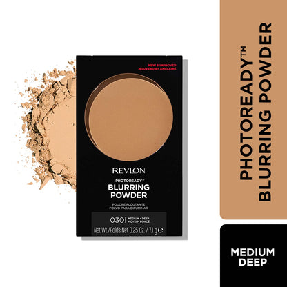 REVLON Photoready Blurring Matte All Skin Powder - Medium/Deep, (1S10448A04979403),Brown