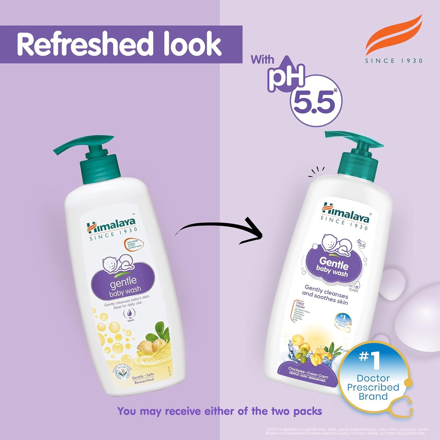 Himalaya Gentle Baby Wash (600ml)