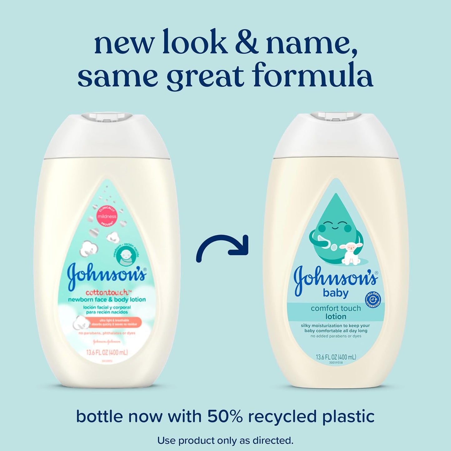Johnson's Cotton Touch Newborn Baby Face and Body Lotion13.5 fl. oz