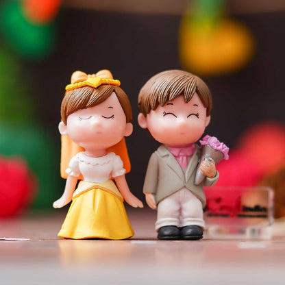 eCraftIndia Couple Showpiece Valentine Gift for Girlfriend Boyfriend Husband Wife Special Love Her Him | Valentine Day Decoration Items
