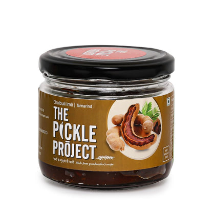 The Pickle Project | Homemade Tamarind Pickle - 300gm | Sweet & Tangy Imli Achar | Bengali Style Tetul Achar | Preservative-Free | Authentic Taste of Darjeeling
