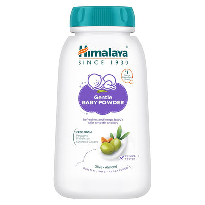 Himalaya Baby Powder 50g | No.1 Doctor-Prescribed Brand | With Yashad Bhasma & Vetiver | Sweat-Free & Refreshing Comfort | Safe for Newborns