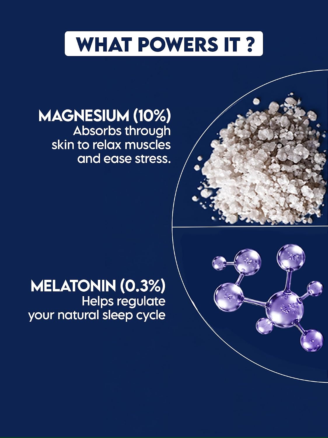 Clensta Sleep Lotion with 0.3% Melatonin & 10% Magnesium | Lavender & Chamomile Oil For Deep & Restful Sleep | Relaxes Muscle, Post workout & Reduces Signs of Aging | 250 ml