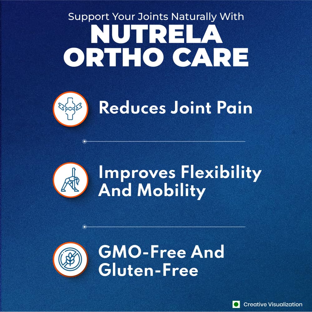 Nutrela Ortho Powder - 300g | Ayurvedic Body Muscle & Joint Support Supplement