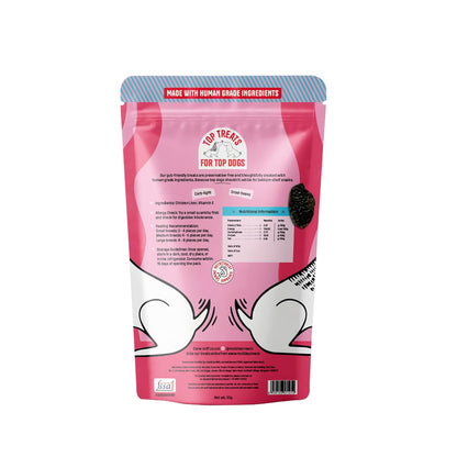 Muttley Crew Chicken Liver Dog Jerky with Real Chicken Liver | Healthy Adult Dog Treats for Easy Digestion | All Natural (50 Gram)