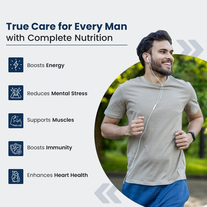 Neuherbs Multivitamin Tablets for Men 60 Count |True Vitamin Men Multivitamin with Ginseng Vitamin C B12 D MagnesiumIron & Zinc | Supports Sports PerformanceEnergy Immunity Stamina & Heart Health