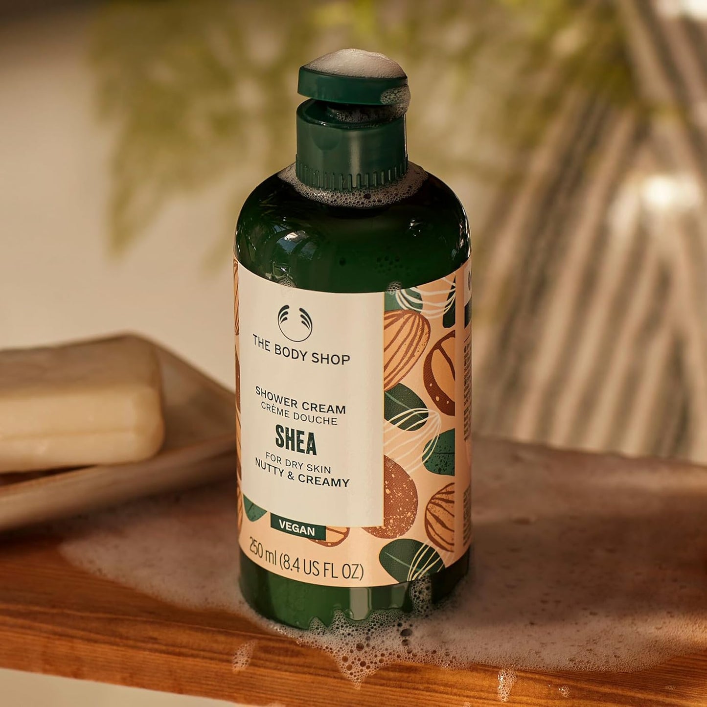 The Body Shop Vegan Shea Shower Cream, 250 Ml (packaging may vary)