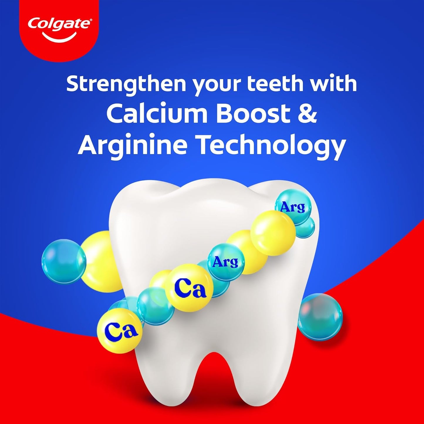 Colgate Strong Teeth Anticavity Toothpaste - 800g (200g*4) (Pack of 2)