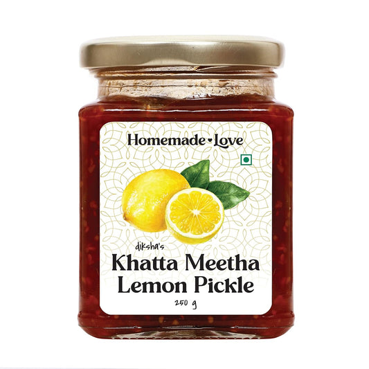 Homemade Love Lemon Pickle | Sweet and Sour Nimbu Ka Achaar | Khatta Meetha Nimbu Achar