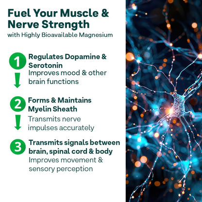 OZiva Magnesium Triple Complex for Muscle, Sleep and Nerve Function | With Aquamin Mg, Glycinate, Magnesium L-Threonate & Bisglycinate | 60 Vegetarian Tablets