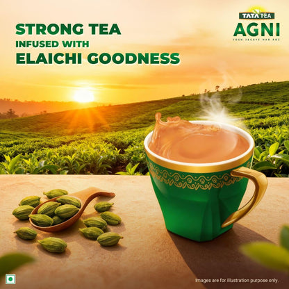 TATA TEA AGNI, Elaichi Chai,1Kg,cardamom tea