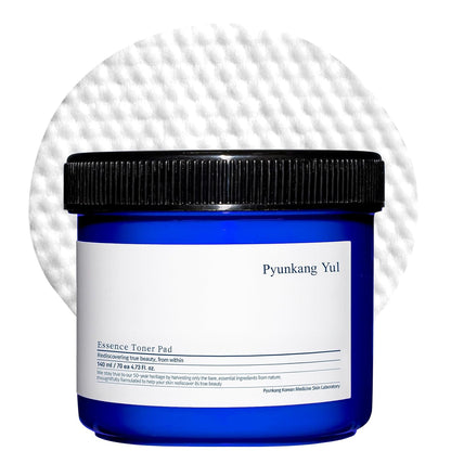 [PKY] Pyunkang Yul Essence Toner Pad – 2-in-1 Exfoliating & Hydrating Pads with Astragalus, Centella & Ceramide, Soothes, Smooths, and Moisturizes, Korean Skincare 70 Pads (140ml)