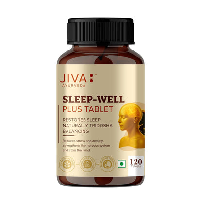 Jiva Ayurveda Sleep Well Plus Tablet -120 Tablets