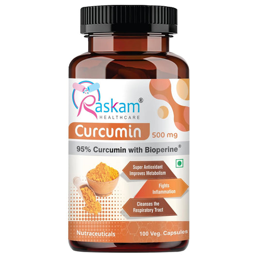 Askam Curcumin supplement bottle on a white background