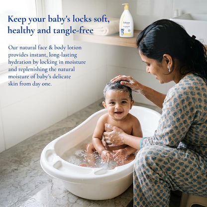 Softsens Baby Tear-Free Shampoo 500ml | Enriched with Castor Oil | Ultra-Mild,Dermatologically, Hypoallergenic, Paraben & Sulfate-Free Formula for Babies