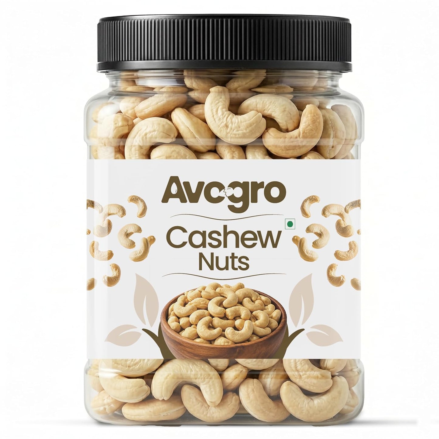 Avogro Premium Whole Cashews | Natural Kaju Crunchy Dry Fruits for Snacking Baking Cooking Desserts Hygienically Packed