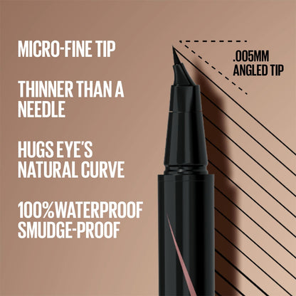 Maybelline New York Nano Sculpt Pen Eyeliner Laser Black | 0.6ml