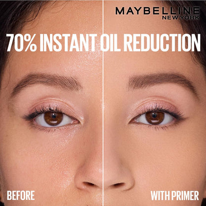 Maybelline New York Shine Stopper Primer | 3-in-1 Serum Primer for Oily Skin to Prime, Mattify, Hydrate with LHA & Salicylic Acid, 10ml