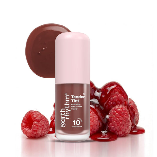 Earth Rhythm Tender Tint for Lip & Cheek with Pure Plant Pigments 10 H Stay - Bourbon