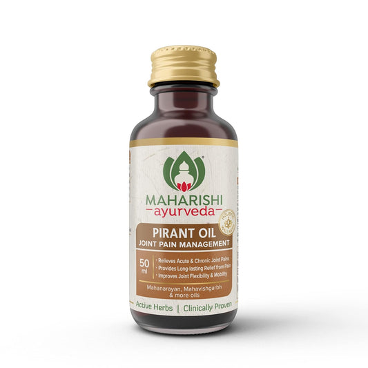 Zephivo Maharishi Ayurveda Pirant Oil - Ayurvedic Massage Oil for Joint and Muscle Pain Relief -50ml
