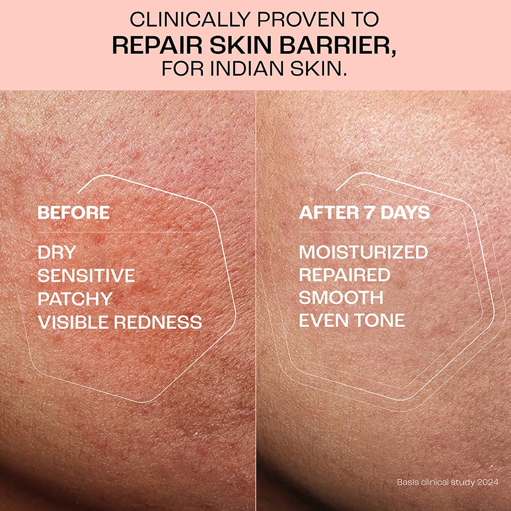 Lakmé Peach Milk Creme Moisturizer with 2% Pro-Ceramide & Peptides | Repairs Damaged Skin Barrier & Gives Intense Hydration | For Dry, Normal & Sensitive 300g